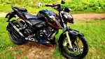 Urgent sell   Tvs apache 200 4v Best condition And one hand Bike