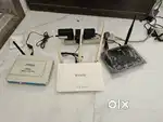 Modem and router