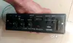Music player with two speakers for home and for any vehicle