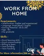 Work from Home, Part time/ Full time