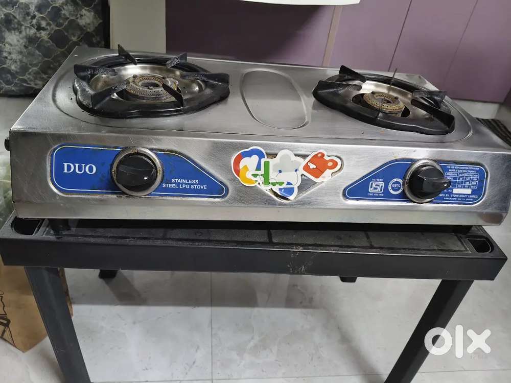 Double Burner Gas Stove for Sale in Excellent Condition