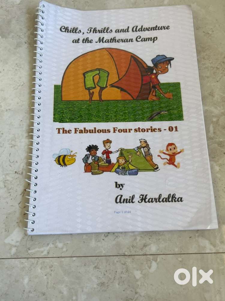 A book which has chills,thrills and adventure