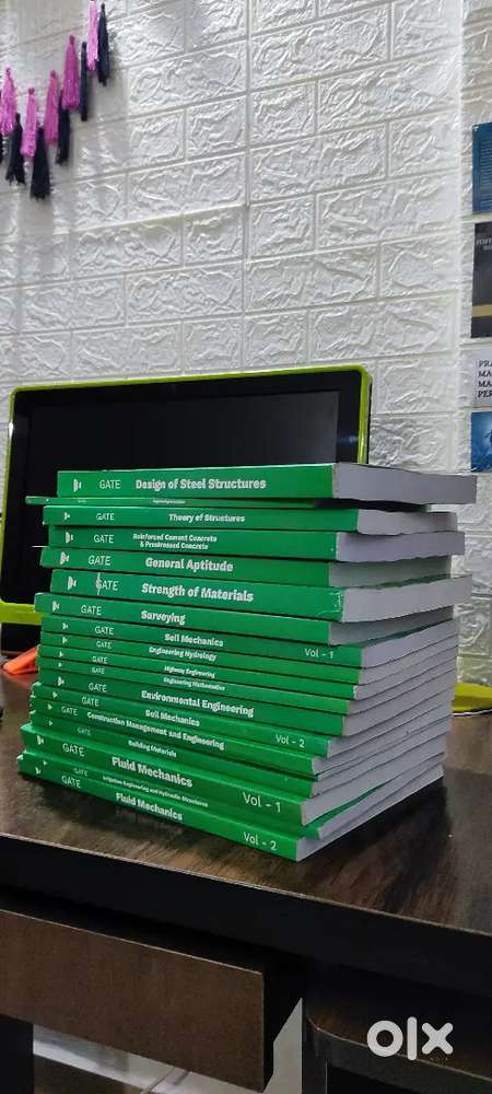 Unacademy GATE Civil Engineering Books Full Set in Excellent Condition