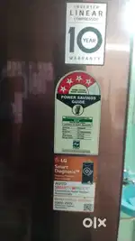 LG double door fridge inverter