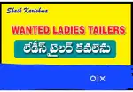 Wanted ( Ladies Or Gents Tailor )  Ladiesware