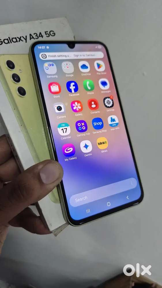 Samsung Galaxy A34 5G 128gb/6gb in good condition
