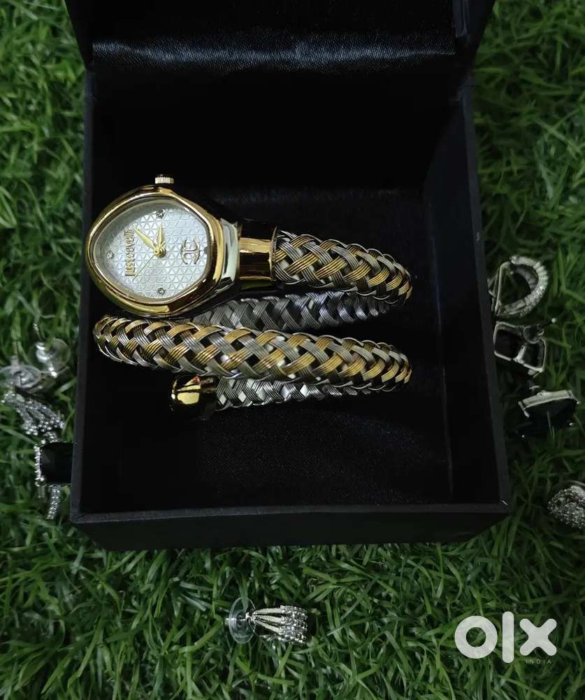 Just cavalli bangle snake  watch