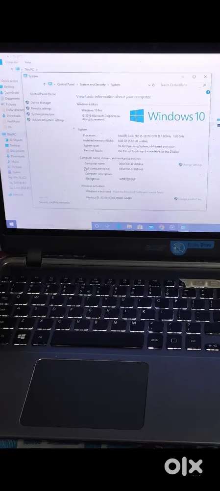 Acer Aspire M5-581T -i5 /6GB RAM/500GB
HDD -Good Condition- from US