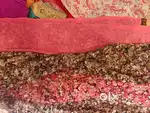 Used Sarees embroidered
