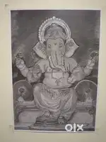 Sketch of ganpati bappa