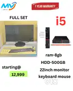 Free Demo Installations  Desktop Laptop CPU Full Set i3-i5-i7 Availabl