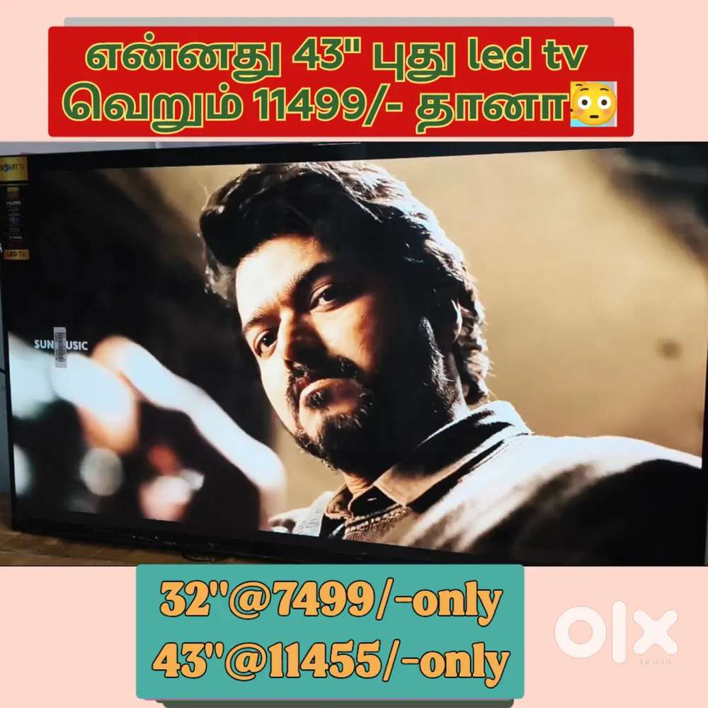 Clearance sales _ sony new 43 inch smart led tv just 11444