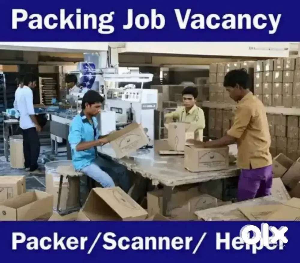 HIRING STAFF - WARE HOUSE, PACKING, HELPER, SCANNING LUCKNOW LOCATION!