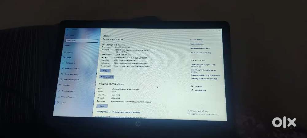 HP Laptop (AMD A9, 4GB RAM)