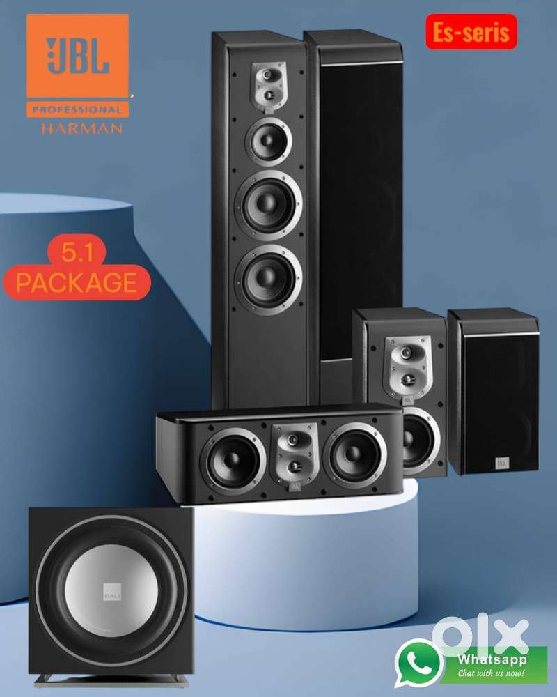 JBL ES80 SERIES 5.1 SPEAKERS PACKAGE