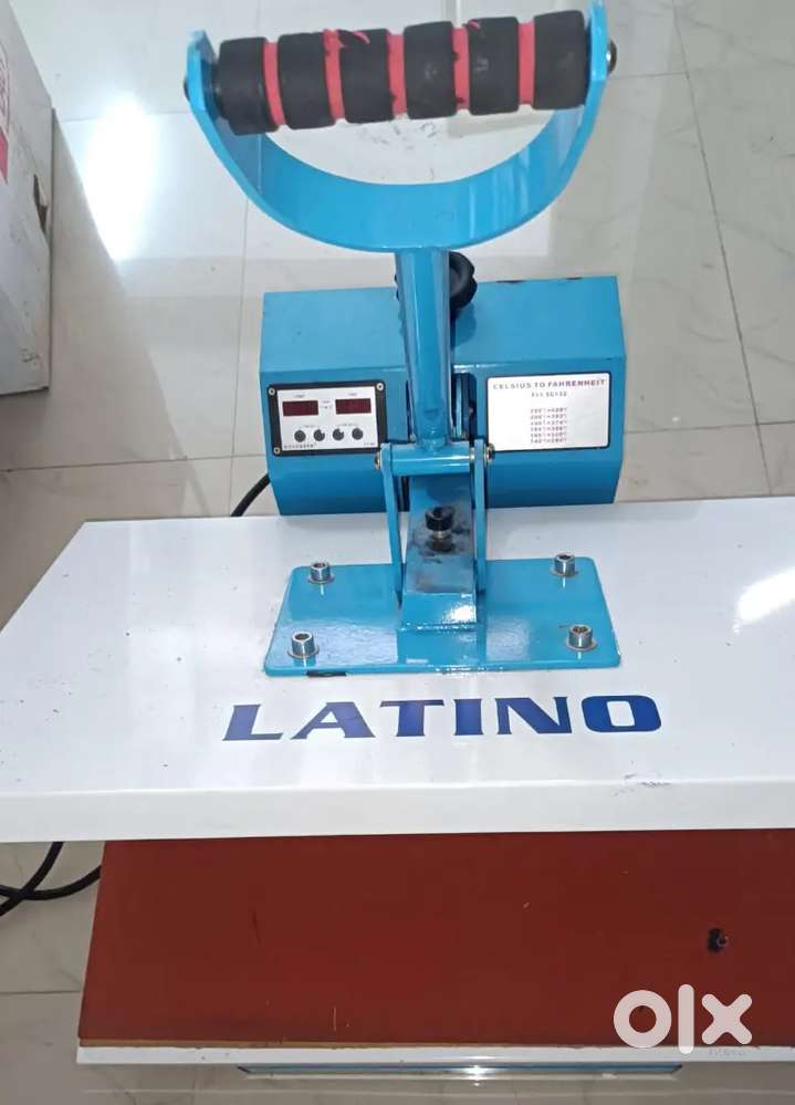 LATINO HEAT PRESS (TRANSFER ) MACHINE.