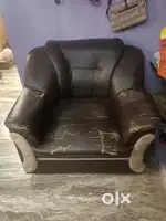 Two single seater sofa