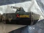 Akrapovic R1 exhaust with bend pipe