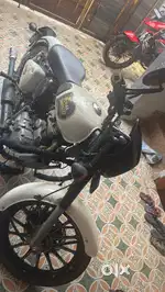 Royal enfield classic 350 ash white with additional accessories