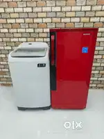 Samsung 190ltrs red colour and Samsung wobble technology top load