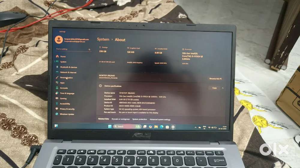 Asus P1 ExpertBook i3 11 generation