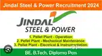 Jindal steel and power limited Iti,Diploma,B.tech,Civil