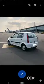 Tata Indica V2 2009 Diesel 140000 Km done, white, Power steeri