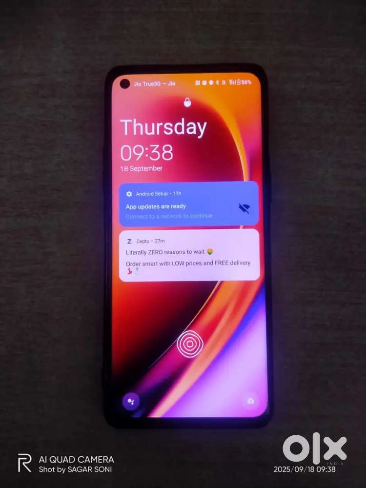 OnePlus 8 5G ( 8 -128 ) Curved display 64mp camera