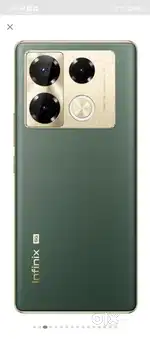 (Infinix note 40 pro 5g)  full accessories and warranty with charger