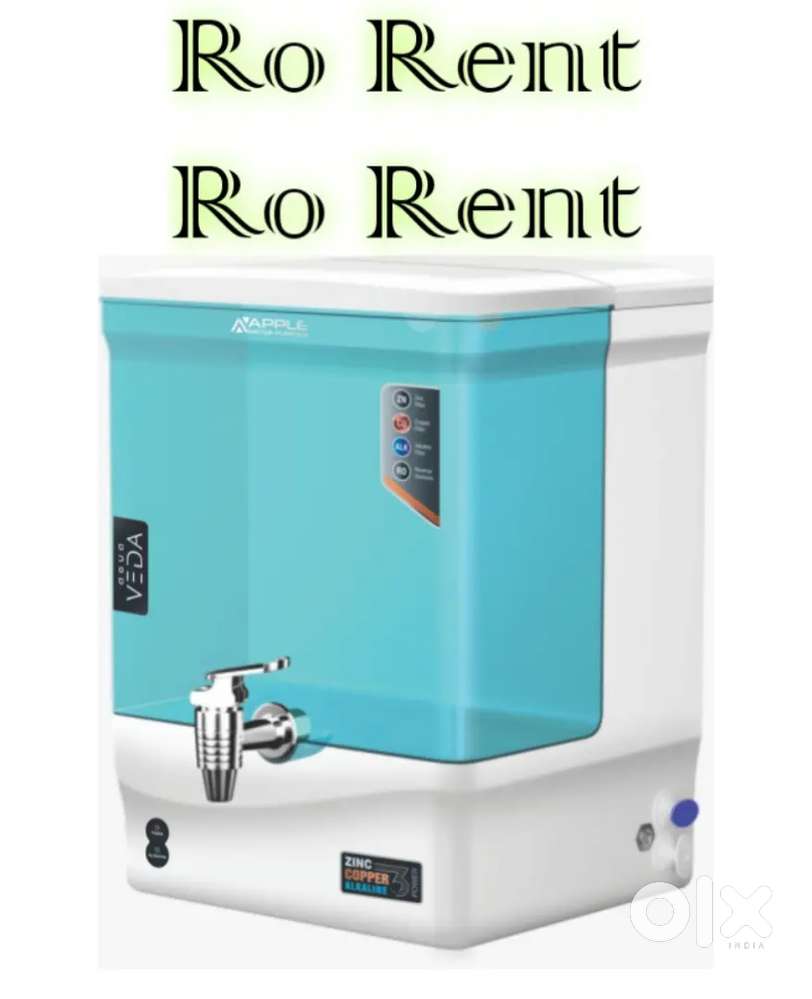 Water purifier available on rent