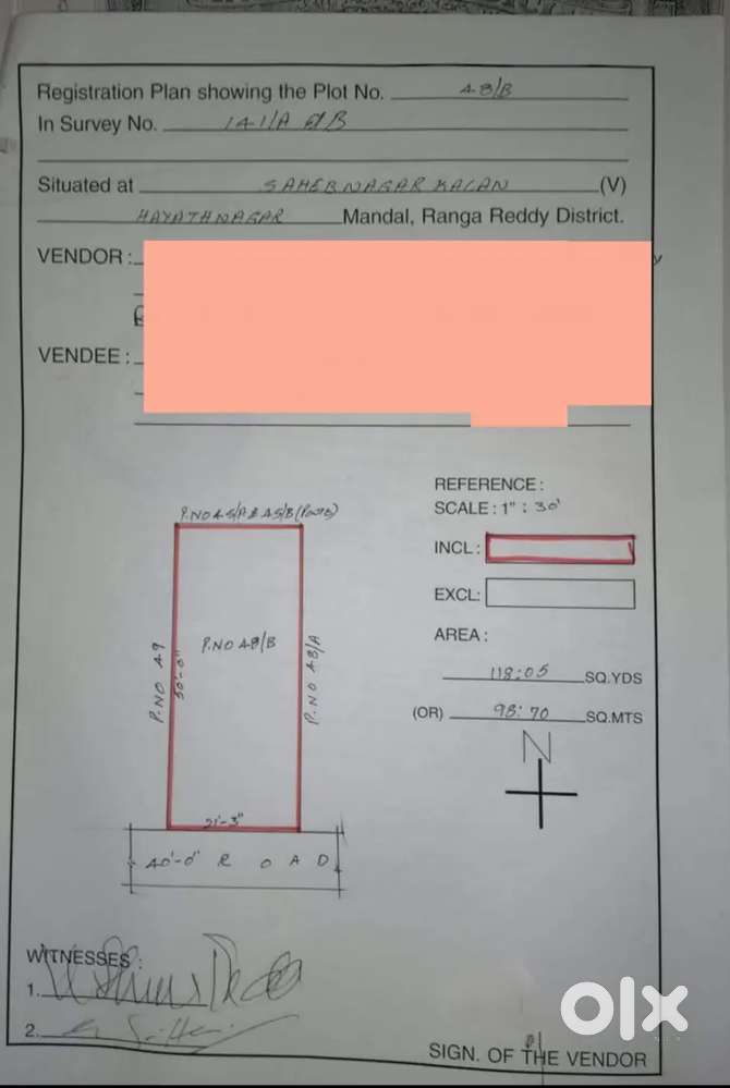 Plot for sale