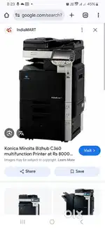 Konika Minolta machine