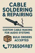 Cable Soldering, Repair & Custom Audio Cable – Bulk Orders Accepted