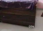 Plywood Single Bed with Storage for sale