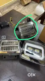Mahindra Thar fog light drl with matrix indicators