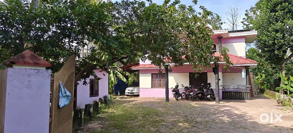 25 cent plot with 2 storied house at Kottarakara