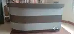 Big spacious wooden table