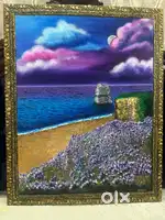 Paintings on Canvas- KrishnaConsciousness , Beach , Tree Of Life