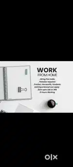 Work from home opportunity