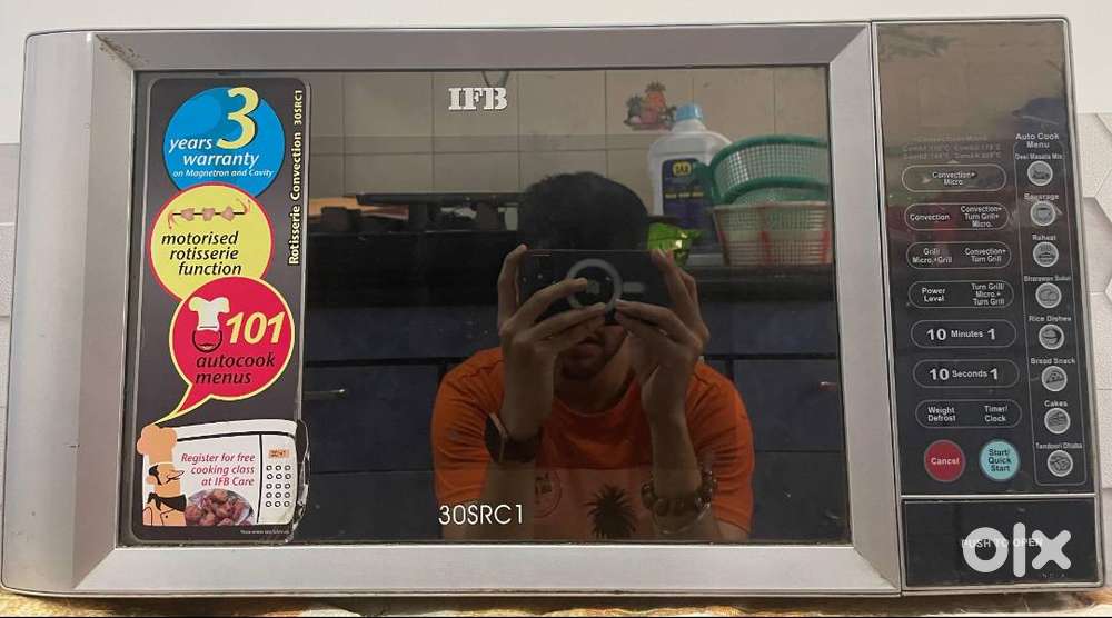 IFB microwave is used and working in good condition for special price