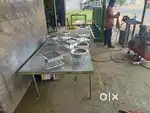 Areca Leaf Plate Making Machinery for sale.12 dyes  machinery - 5 lakh