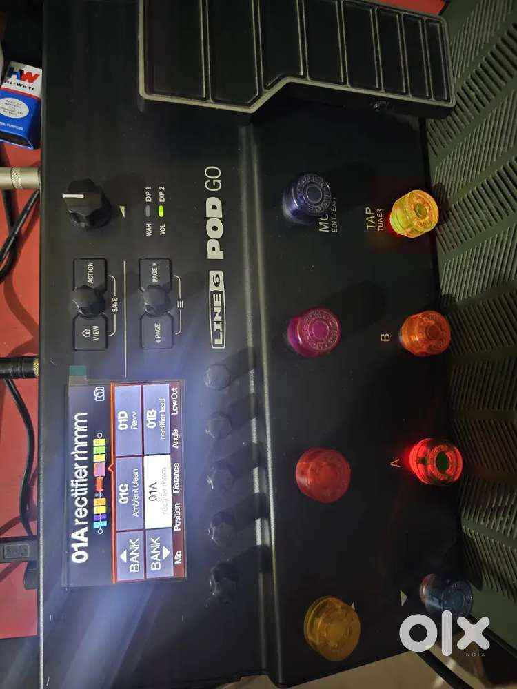 Line 6 pod go , guitar processor