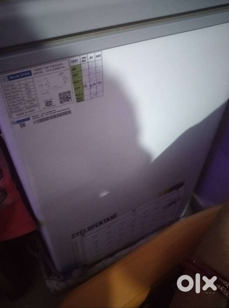 Bule star 230 ltr deep freezer