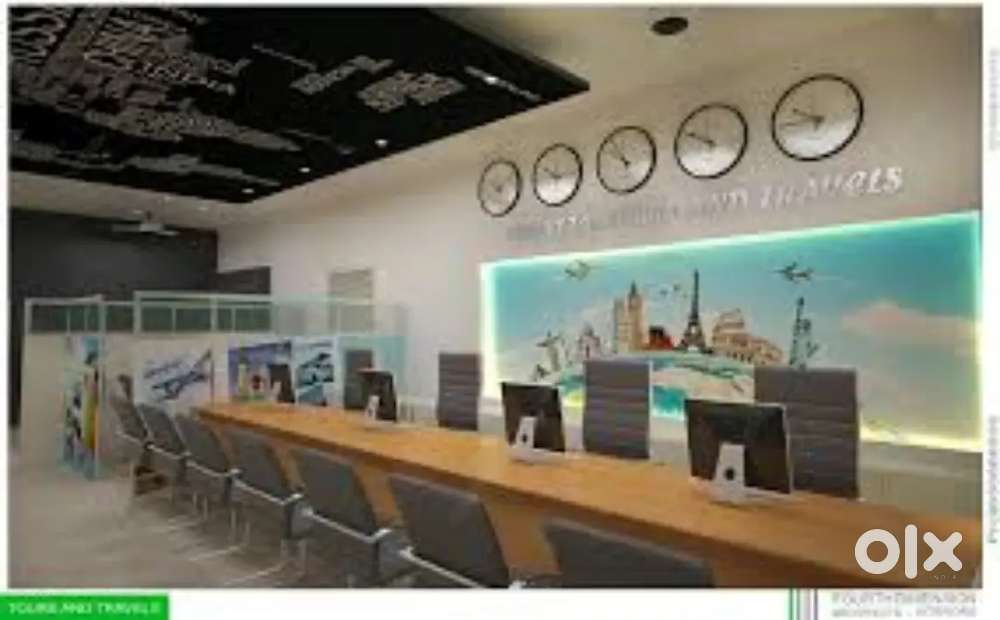 Wanted male/female staffs inside tarvels office [ food/stay available]