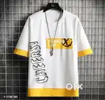 Cash On Delivery Available.Classic Cotton Blend Printed Tshirt For Men