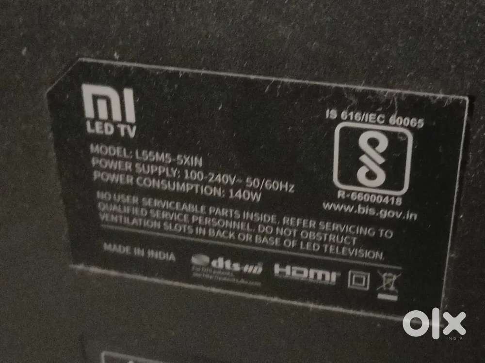 Mi 55-inch Smart TV (Not Working – Repairable)