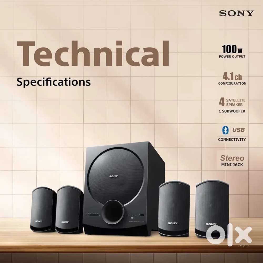 Sony SA-D40M2 All in One 4.1ch Home Theatre