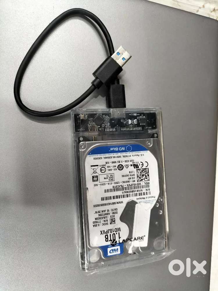 1TB HDD External USB excellent condition
