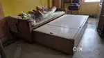 Bed single cum double