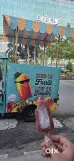 Ice cream Field sales with stay